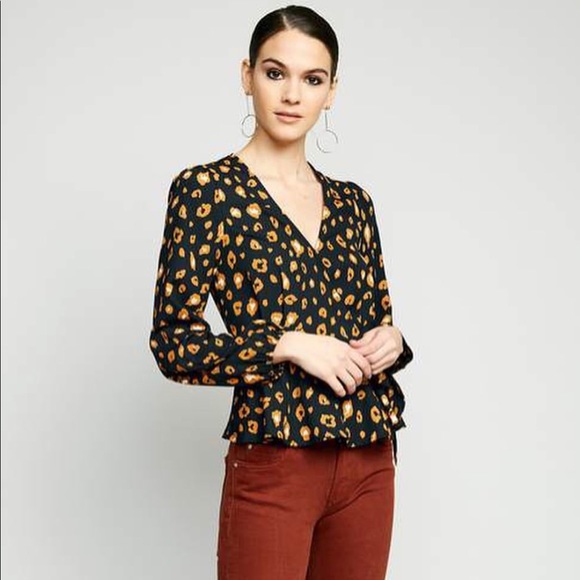 NWT The Good Jane black and gold leopard print - Picture 2 of 7